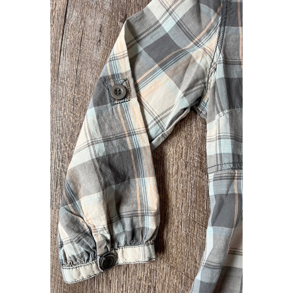 Lululemon Plaid Tunic Top with button sleeves Size S - Picture 3 of 7